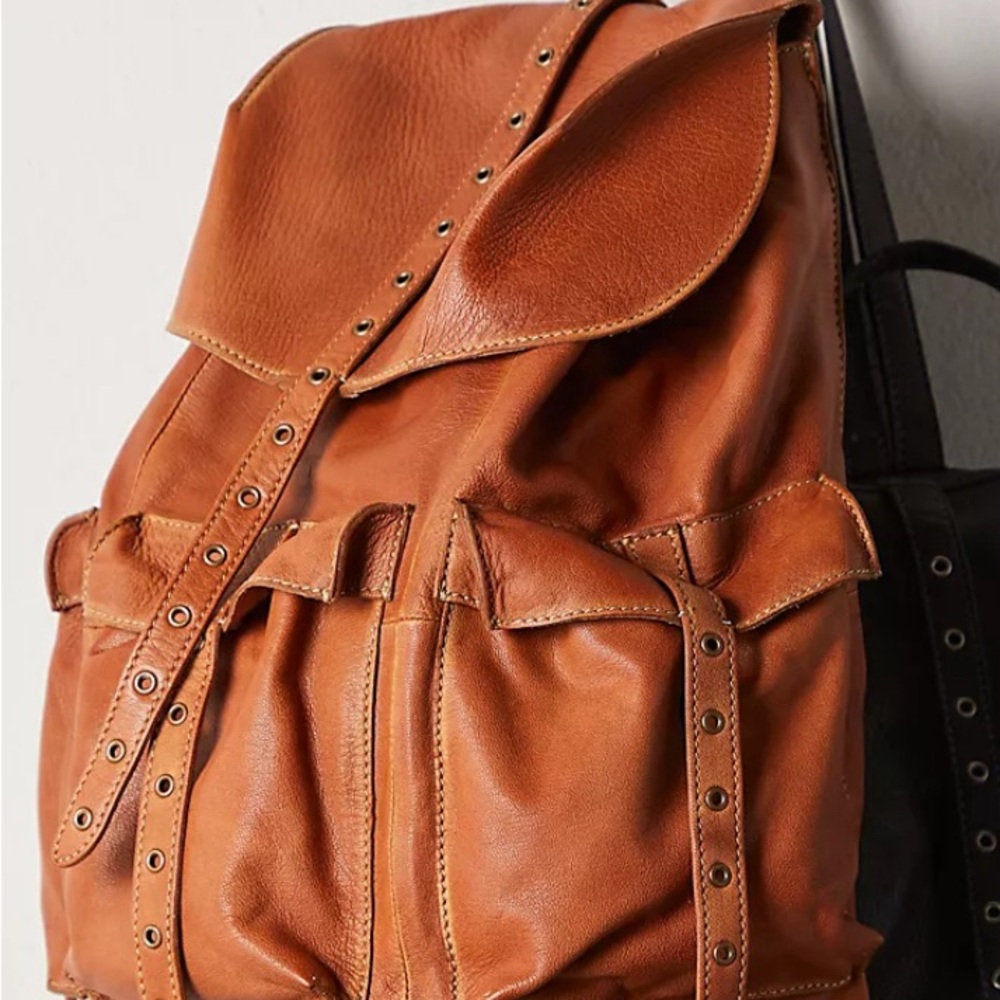 Gorgeous, Free People buttery soft Brooklyn Backpack❤️ NWOT - Picture 4 of 8